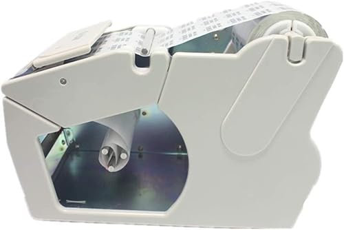 CGOLDENWALL Automatischer ein-/mehrreihiger Etikettenspender Abziehgeschwindigkeit Einstellbar auf 5-100cm Breite für Barcode/Beschichtetes Papier/Anpassbares Selbstklebendes Etikett
