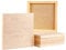 Yarlung 6 Pack 8 x 8 Inches/20x20cm Wooden Painting Panels, Unfinished Birch Wood Cradled Canvas Boards for Painting, Drawing, Watercolor, Encaustic Art, Crafts, Easel Display, Use with Oils, Acrylics