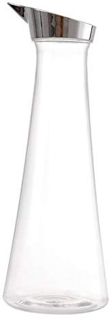 Pichet à jus bouteille de jus acrylique transparente cruche d'eau cruche de jus avec couvercle pour jus de cocktails eau infusée