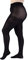 LEELA LAB Collant Curvy Taille Haute Femme Super Opaque 120 Deniers - Made in Italy (Black, 9)