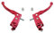 Dia-Compe MX121 / Tech 3 Bremshebel-Set für Old School BMX, rot, DP2517