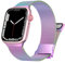 Fengyiyuda Compatibile con Apple Watch Cinturino 38mm 40mm 41mm, Cinturini in Acciaio Inossidabile Maglia Metallo Milanese per iWatch Series 9/8/7/SE/6/5/4/3/2/1,Colorato