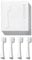 Wondersmile Ersatzbürsten Schallzahnbürste (Soft, All White, 4er Pack) - Bürstenköpfe für Wondersmile Schallzahnbürste