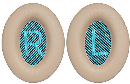Q&A Quietcomfort 35 ii Ohrpolster, Fachmann Ersatz Ohrpolster für Bose QC35ii and QC35, Beige
