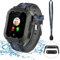 LiveGo Smart Watch für Kinder, 4G sicheres Smartwatch mit Abnehmbarem Gehäuse, GPS-Tracker, SOS-Anruf, Kamera-WLAN für Kinder Studenten im Alter von 4-12 Geburtstagsgeschenken Schultag(T28 Schwarz)
