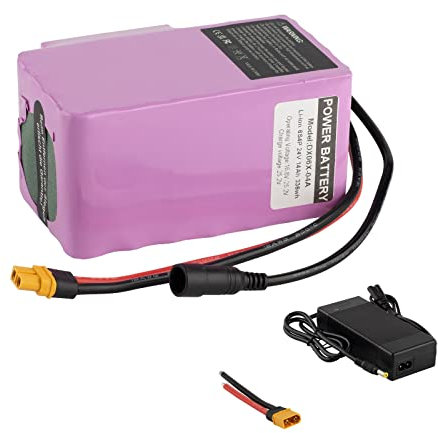 Batterie de vélo électrique 24V 7Ah Batterie Lithium-ION 10Ah 12Ah 14Ah 20Ah avec Chargeur 200W-450W 250W 300W 350W Disponible pour Scooter, Jouet, etc.