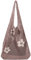 Ovida Häkel-Einkaufstasche Mesh Strandtasche Fairycore Hobo Bag Fairy Grunge Ästhetische Umhängetasche Y2k Geldbörse für Frauen Mädchen, A-khaki Blume, Einheitsgröße