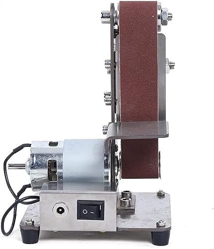 electric belt sander Belt Sander Electric Sanding Polishing Grinding Machine, Knife Apex Edge Sharpener, Electric DIY Belt Grinder, Belt Sander Attachment for Grinder for DIY Woodworking, Metal, Knife