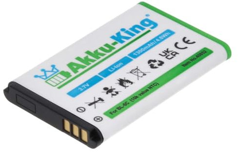 Akku kompatibel mit Doro DBR-800A - Li-Ion 1300mAh - 2414, 2415, DFC-0150, DFC-0190, Domo, Audioline MT1000, Avaya 4027, 4070, Funktel DECT D11
