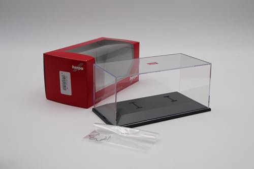 herpa PC-Vitrine incl. Halteklammer für PKW 1:43 Nr. 055024 /HN2952