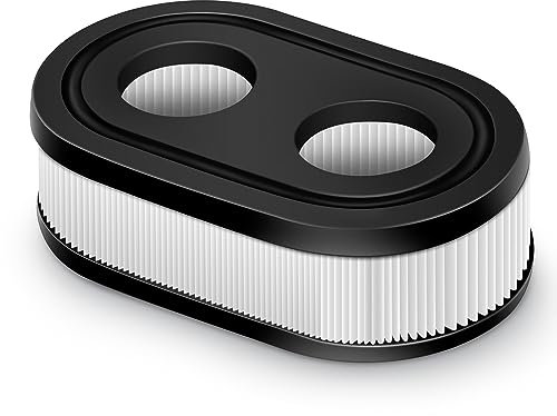 Milifox 1 Pcs Filtro Aria Tagliaerba - Strumento di Pulizia dell'aria da Giardino Compatibilità con Tosaerba a Spinta,Adatto a Briggs e Stratton 593260 798452