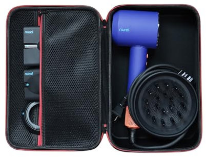 XBERSTAR Custodia da trasporto per asciugacapelli Dyson Supersonic HD16 da viaggio, custodia rigida per asciugacapelli Dyson Supersonic HD16