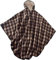 Fleece Rollstuhlumhang mit Kapuze - Warmer Winter Poncho Mantel für Damen und Herren - Rollstuhl Warme Abdeckung Decke - Erwachsenengröße