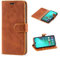 Mulbess Handyhülle für Samsung Galaxy A40 Hülle, Leder Flip Case Schutzhülle für Samsung Galaxy A40 Tasche, Cognac Braun
