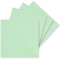 50 Einzel-Karten Quadratisch - 15 x 15 cm in Mintgrün (Grün) - 240 g/m² - blanko Bastel-Karten, Postkarten, Bastelkarton in Ton-Papier Qualität