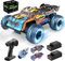 Hosim Ferngesteuertes Auto RC 4WD Monstertruck mit 40km/h, 1:16 Maßtab Ferngesteuerte Offroad LKW mit doppelten Karosserien Und Lampen, Geschenk für Kinder Und Erwachsene