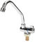 Hundnsney pliable pour camping-car - Poignée unique rotative - de cuisine en cuivre pour eau froide
