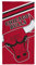 Character World NBA Offizielles Handtuch, superweiches Gefühl, Chicago Bulls Red Basketball Team-Design, perfekt für Zuhause, Bad, Strand und Schwimmbad, Einheitsgröße, 75 cm x 150 cm, 100% Baumwolle