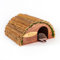 Garden Mile Maison pour hérisson - Abri d'hibernation en bois durable résistant aux prédateurs - Station d'alimentation pour habitat extérieur - Toit en bois - Jardin - Habitat extérieur pour animaux