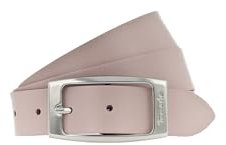 Tamaris Cintura Essential Classics TB0006L07 - Cintura da donna, tinta unita, Rosa antico chiaro, 120 cm