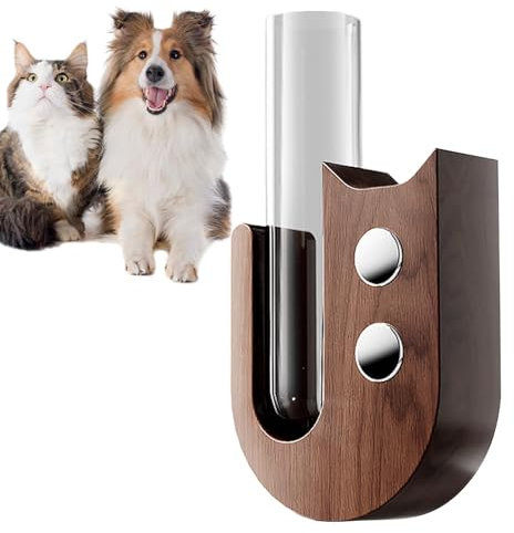 Jarrón De Bigotes De Gato - Caja De Recuerdos Para Mascotas, Jarrón De Simpatía Para Gato, Bigotes | Jarrón Único Con Bigotes De Gato, Maceta Decorativa Con Bigotes De Gato, Florero De Jardini