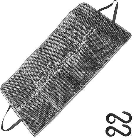 Holibanna Aislante para Aire Acondicionado de Ventana Protección Portátil Resistente al Sol Agua Energético Diseño Práctico para Unidades Exteriores