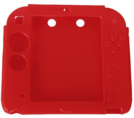 Silikon Schutzhüllen Hülle Case Für Nintendo 2DS Rot