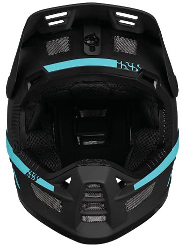 IXS Xult DH Integralhelm MTB E-Bike BMX Erwachsene Unisex Blue Lagoon Medium
