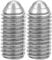 Edelstahl 10 Stück M12 Serie Edelstahl Positionierung Kugelschraube Stahlgewinde Innensechskant Feder Kugel Kolbenschraube(M12*25(10PCS))