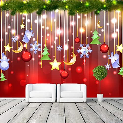 LEGVSHSR Festival Mural 3D Peintures Murales Papier Peint pour Salon 3D Photo Murale 3D Papel Peintures Murales Papier Peint-450x300cm