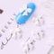 3D Charm 50Pcs Resin Nail Jewelry Ornaments Nail Art Bowknots Manicure Accessories Mini Bow Nail Jewelry Nail Art Decorations Nail Bow Ties(white)