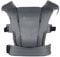 Ergobaby Embrace Soft Air Mesh Babytrage für Neugeborene ab Geburt, 2-Positionen Bauchtrage Baby Tragetasche Ergonomisch, Washed Black