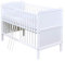 Generisch Baby Delux Babybett Kinderbett umbaubar zum Juniorbett 140x70 weiß Jack Matratze (ohne Matratze)