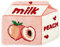 Fruit Peach Badezimmerteppich, niedlich, pfirsichfarben, Badematte, rutschfest, milchförmig, wasserabsorbierend, Badteppich für Kinder, Badezimmer, Dekoration, Badewanne, Mikrofaser, waschbar, Rosa