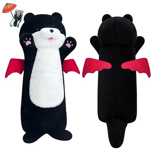 Gisqis Coussin Peluche Enfant Jouet en Peluche Bebe Peluche Kawaii Oreiller en Peluche Doudou Doux Coussin Decoratif Sofa Chaise Canape Dino Vert 45cm