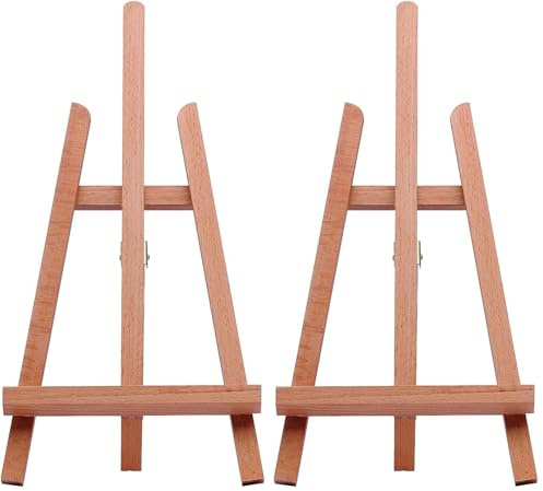 Marabu 162500101 – Chevalet de Table, Hauteur Totale env. 43,5 cm (Lot de 2)