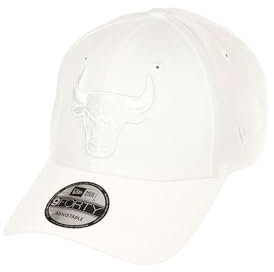 New Era Chicago Bulls NBA Essential Weiß Verstellbare 9Forty Cap - One-Size