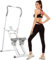 Treppenstepper für Heim-Fitnessübungen, vertikale Klettermaschine für Ganzkörpertraining, kompakt, klappbar,Cardio-Übung, mit erweitertem Schrittbereich, verstellbarem Lenker und Pedalen