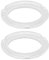Uqezagpa Coffee Machine Gasket O Rings Silicone Sealing Gasket Easy to Installs Coffee Machine Seals for 58mm Coffee