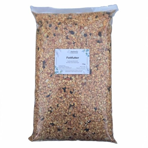 Matimels Futterwelt Fettfutter für Vögel, Vogelfutter Premium Futterqualität (25 Kg)