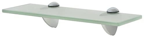 vidaXL Glasregal 30x10cm 8mm Glasboden Glasablage Badregal Wandregal Regal