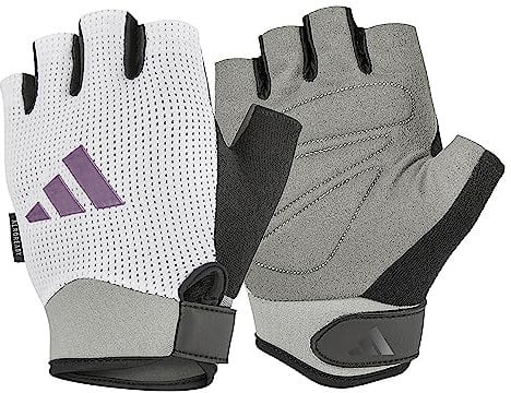 adidas Damen Leistungshandschuhe, Weiß, S