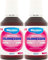 Wisdom Bain de bouche à la chlorhexidine - Original - Sans alcool (2 flacons de 300 ml)