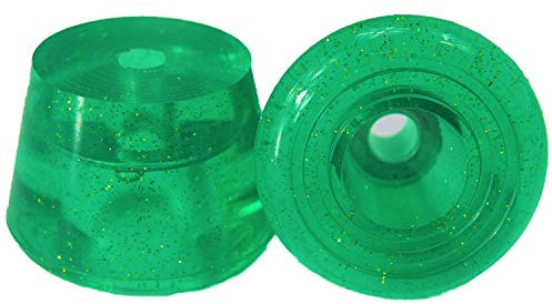 BTFL Rollschuh Stopper Set 2xStopper (Grün/Glitter)