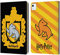 Head Case Designs Offizielle Harry Potter Hufflepuff Kamm Deathly Hallows I Leder Brieftaschen Handyhülle Hülle Huelle kompatibel mit Apple iPad Air 2020/2022