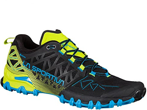 LA SPORTIVA M Bushido Ii GTX Gelb-Schwarz - Gore-Tex Wasserdichter Leichter Herren Gore-Tex Schuh, Größe EU 42 - Farb