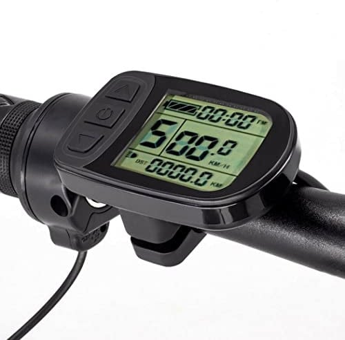 windmeile | Display KT-LCD5, Waterproof, Bordcomputer, Tachoanzeige, LCD-Display, Beleuchtet, Multifunktional, 5-pin Julet Stecker, E-Bike, Elektro Fahrrad, 24V/36V/48V