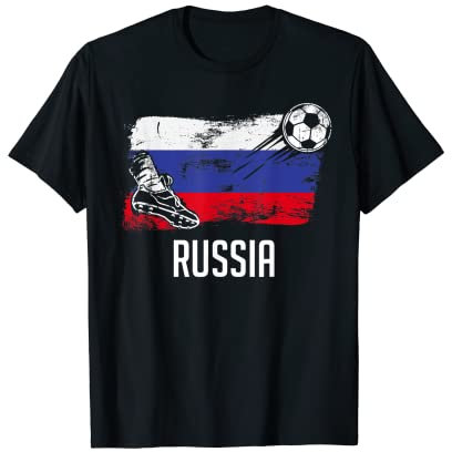 Russia Flag Jersey Russia Soccer Team Russia T-Shirt