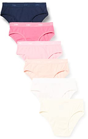 Dim Culotte Fille Pockets Ecodim Lot x6