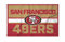 Rico Industries NFL Football San Francisco 49ers Bold 90 x 152 cm Banner Flagge einseitig – drinnen oder draußen – Heimdekoration